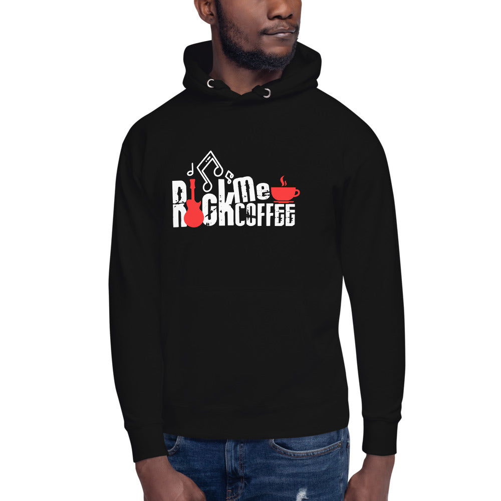 ROCK ME COFFEE - Unisex Premium Hoodie