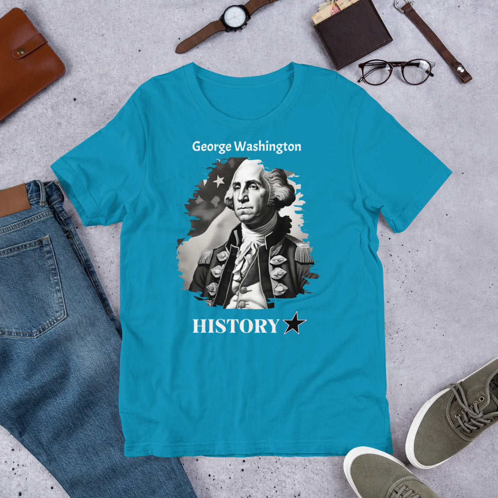 George Washington - History Star - Unisex t-shirt