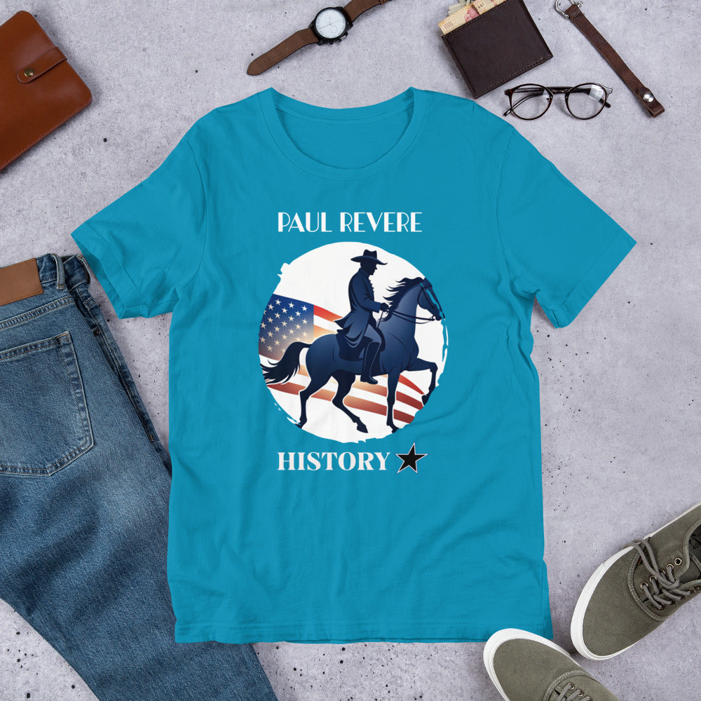 Paul Revere - History Star - Unisex t-shirt