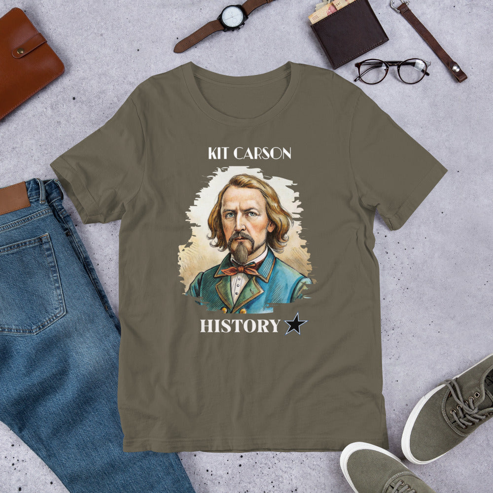 Kit Carson - History Star - Unisex t-shirt