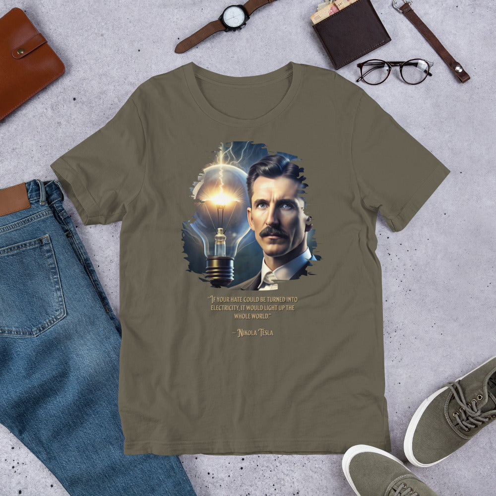 NIKOLA TESLA - Unisex t-shirt