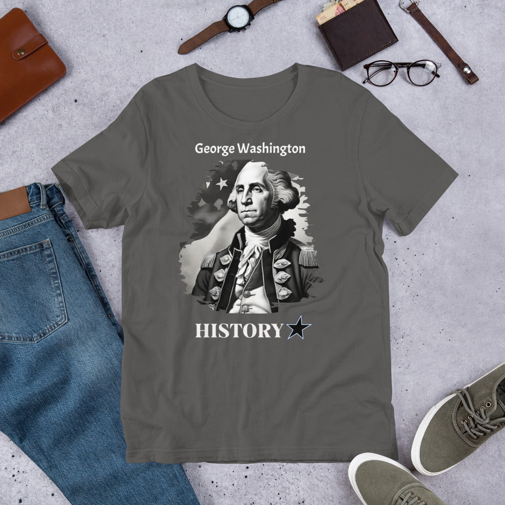 George Washington - History Star - Unisex t-shirt