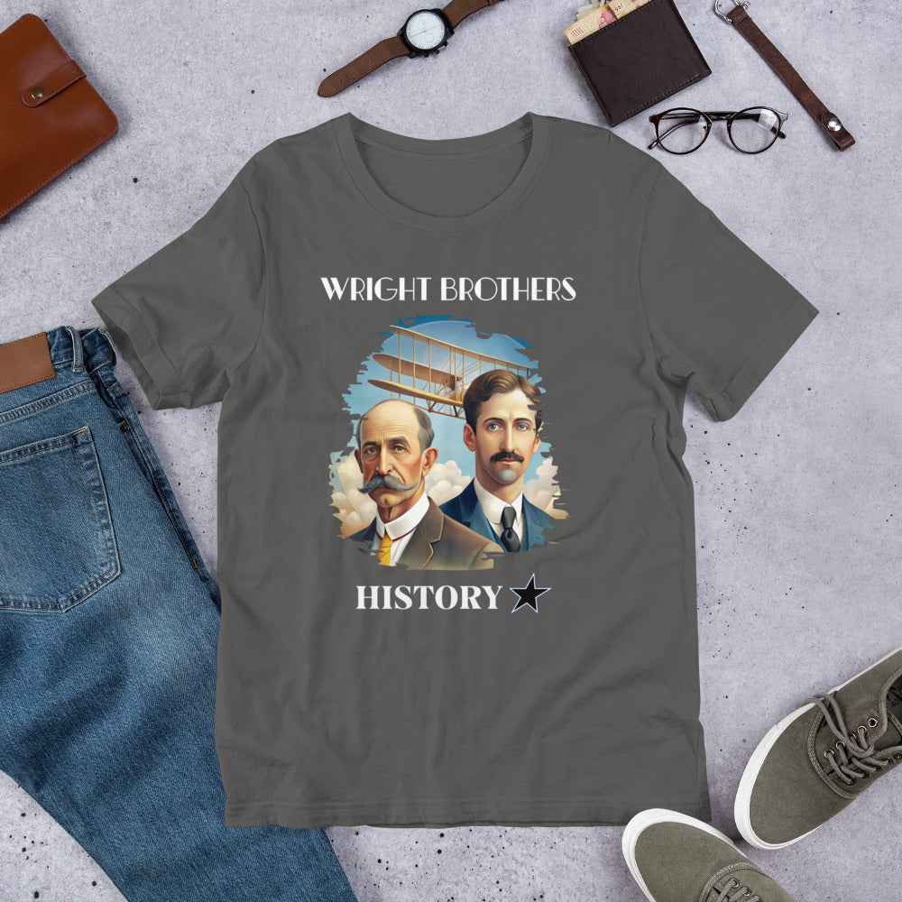 Wright Brothers - History Stars - Unisex t-shirt