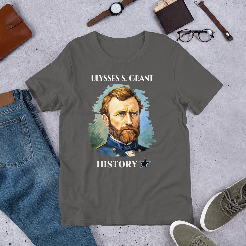 Ulysses S. Grant - History Star - Unisex t-shirt