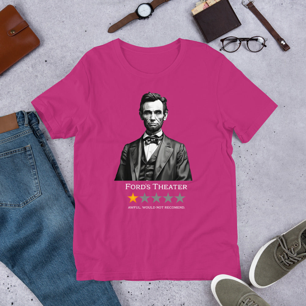 Lincoln One Star Review - Unisex t-shirt