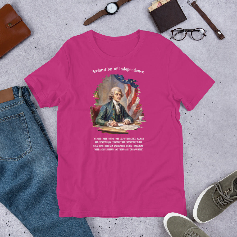 Declaration of Independence - Unisex t-shirt