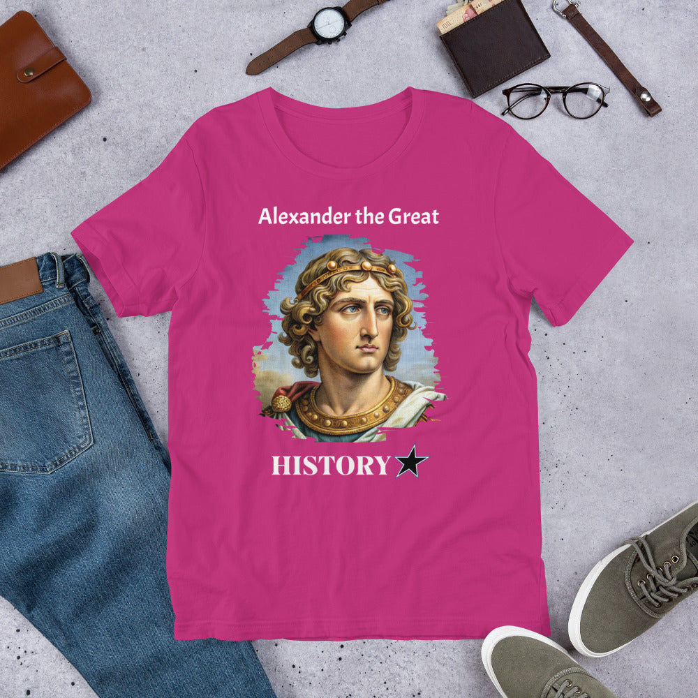 Alexander the Great - History Star - Unisex t-shirt