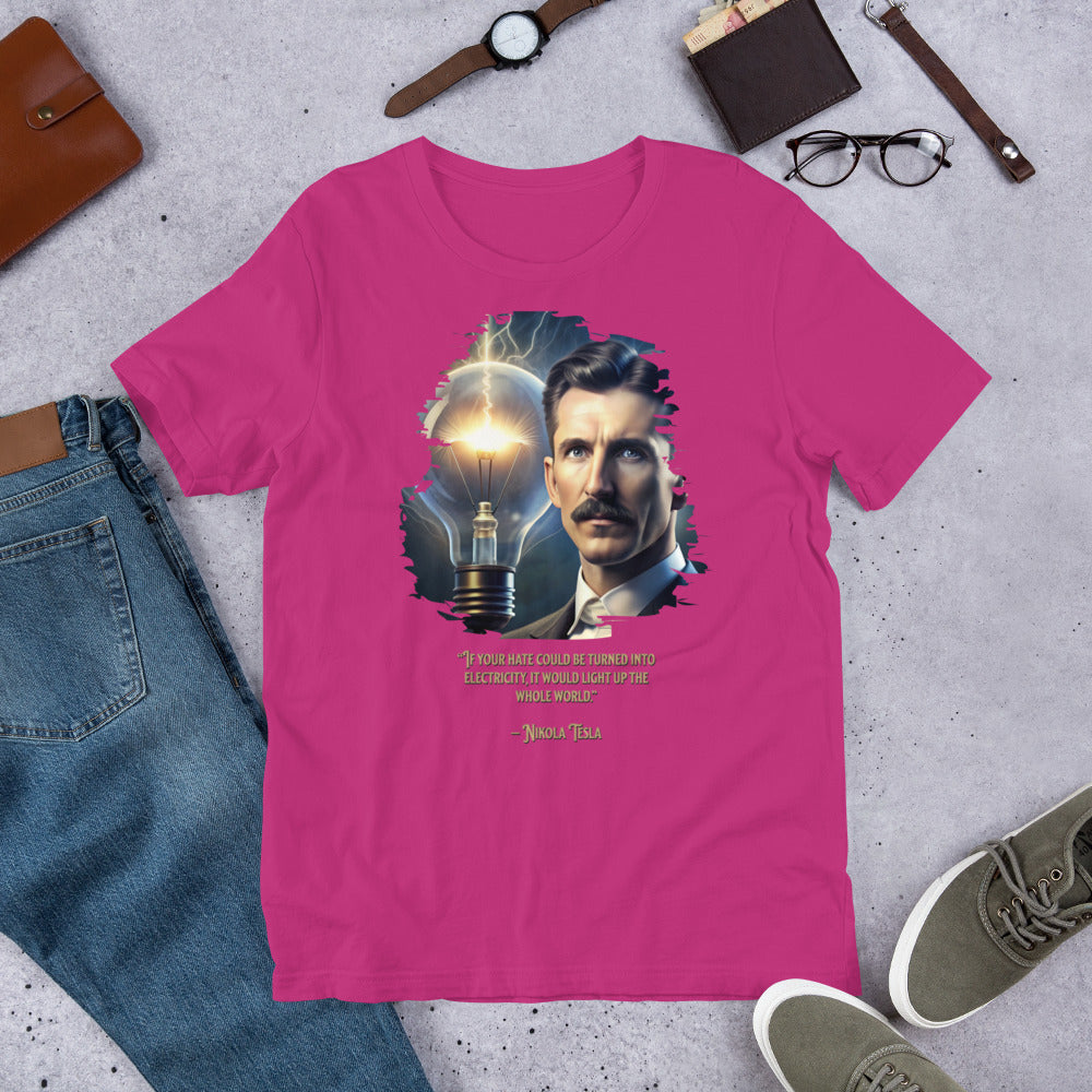 NIKOLA TESLA - Unisex t-shirt