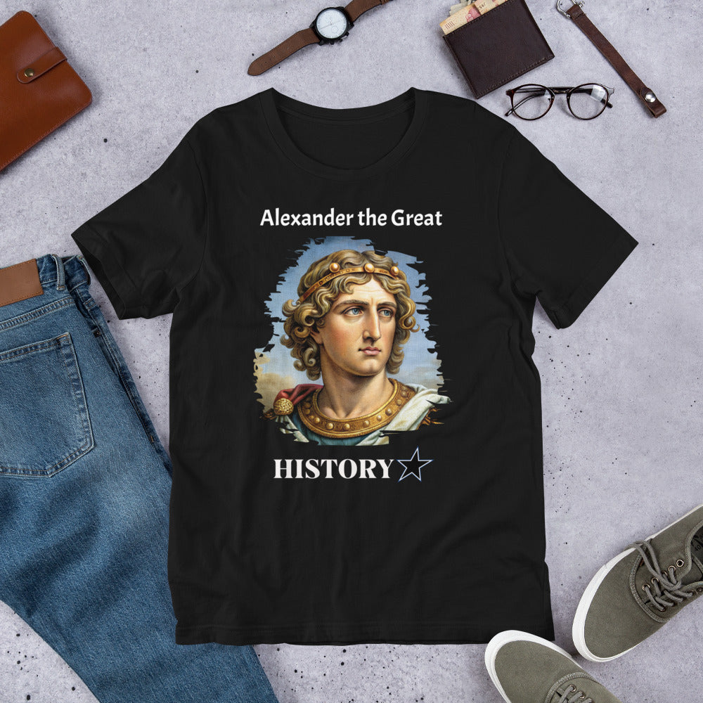 Alexander the Great - History Star - Unisex t-shirt