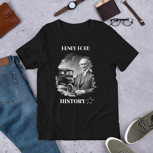 Henry Ford - History Star - Unisex t-shirt