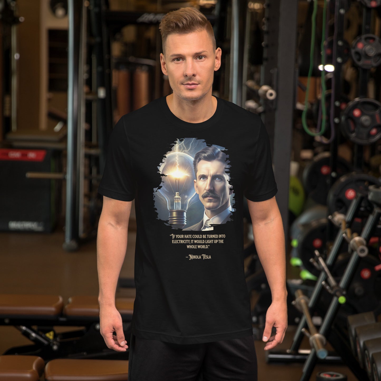 NIKOLA TESLA - Unisex t-shirt