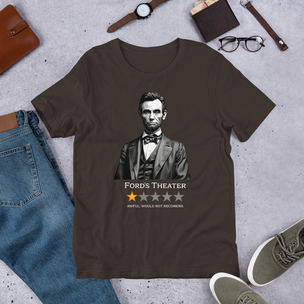 Lincoln One Star Review - Unisex t-shirt