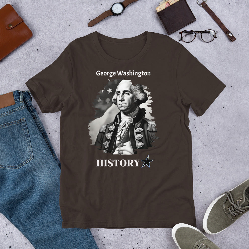 George Washington - History Star - Unisex t-shirt