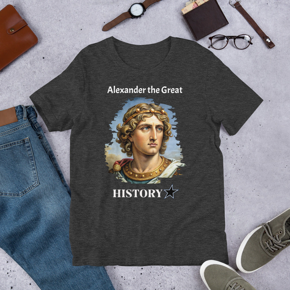 Alexander the Great - History Star - Unisex t-shirt