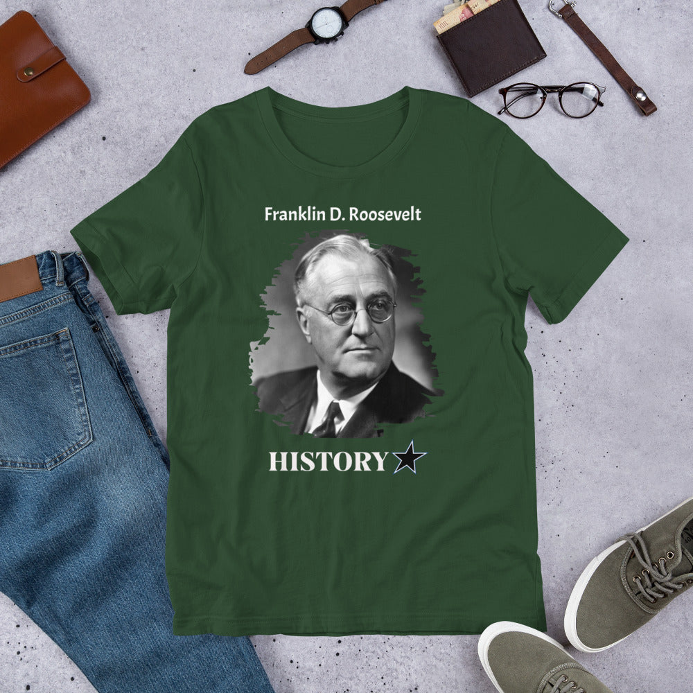 Franklin D. Roosevelt - History StarUnisex t-shirt