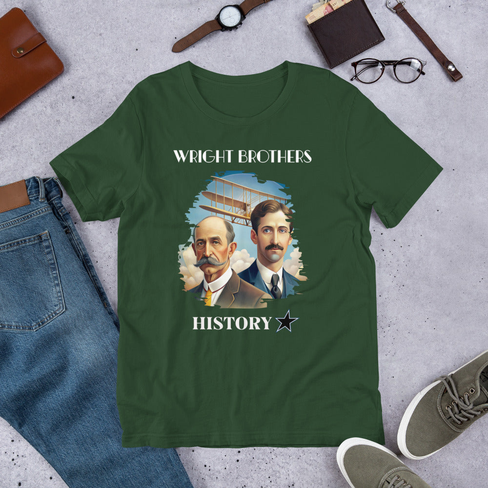 Wright Brothers - History Stars - Unisex t-shirt