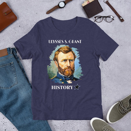 Ulysses S. Grant - History Star - Unisex t-shirt