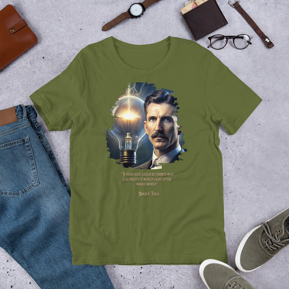 NIKOLA TESLA - Unisex t-shirt