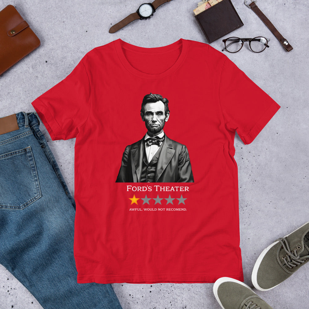 Lincoln One Star Review - Unisex t-shirt