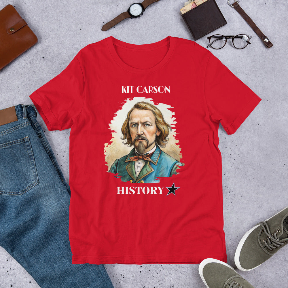 Kit Carson - History Star - Unisex t-shirt