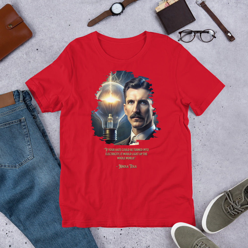 NIKOLA TESLA - Unisex t-shirt