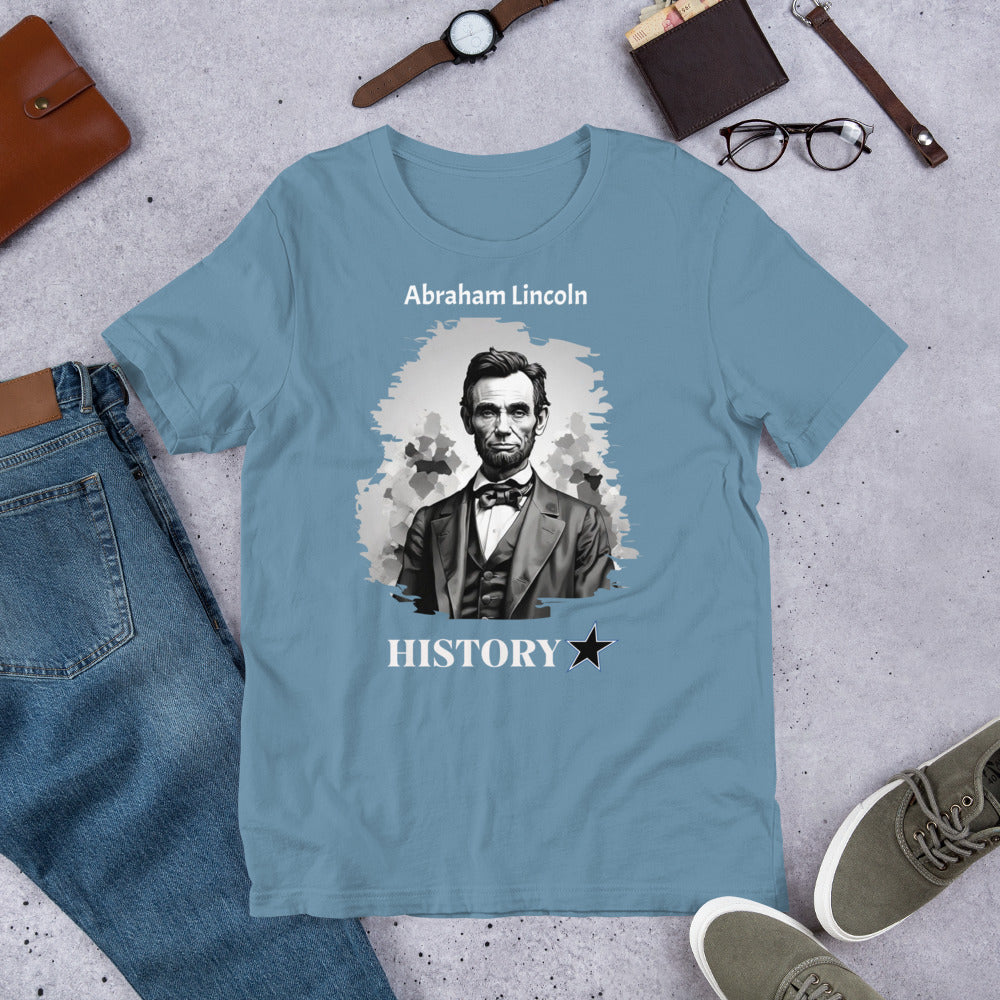 Abraham Lincoln - History Star - Unisex t-shirt