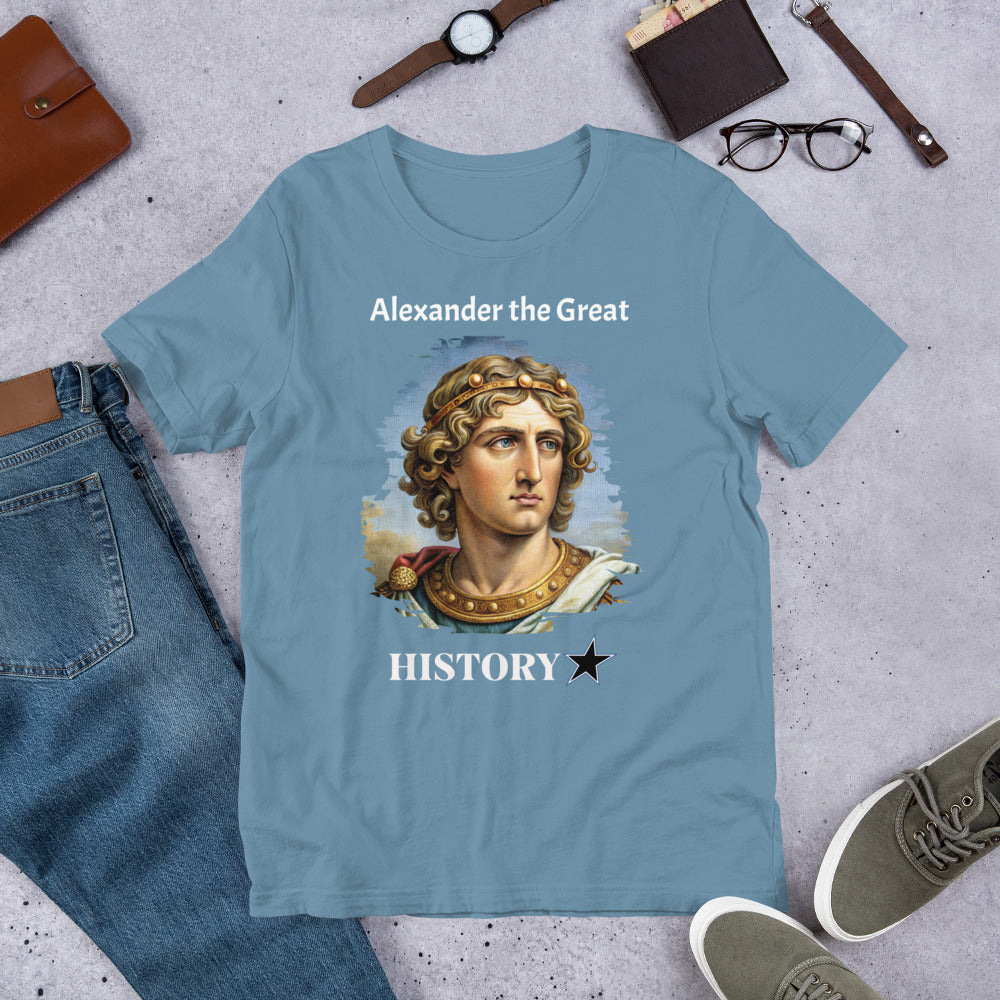 Alexander the Great - History Star - Unisex t-shirt