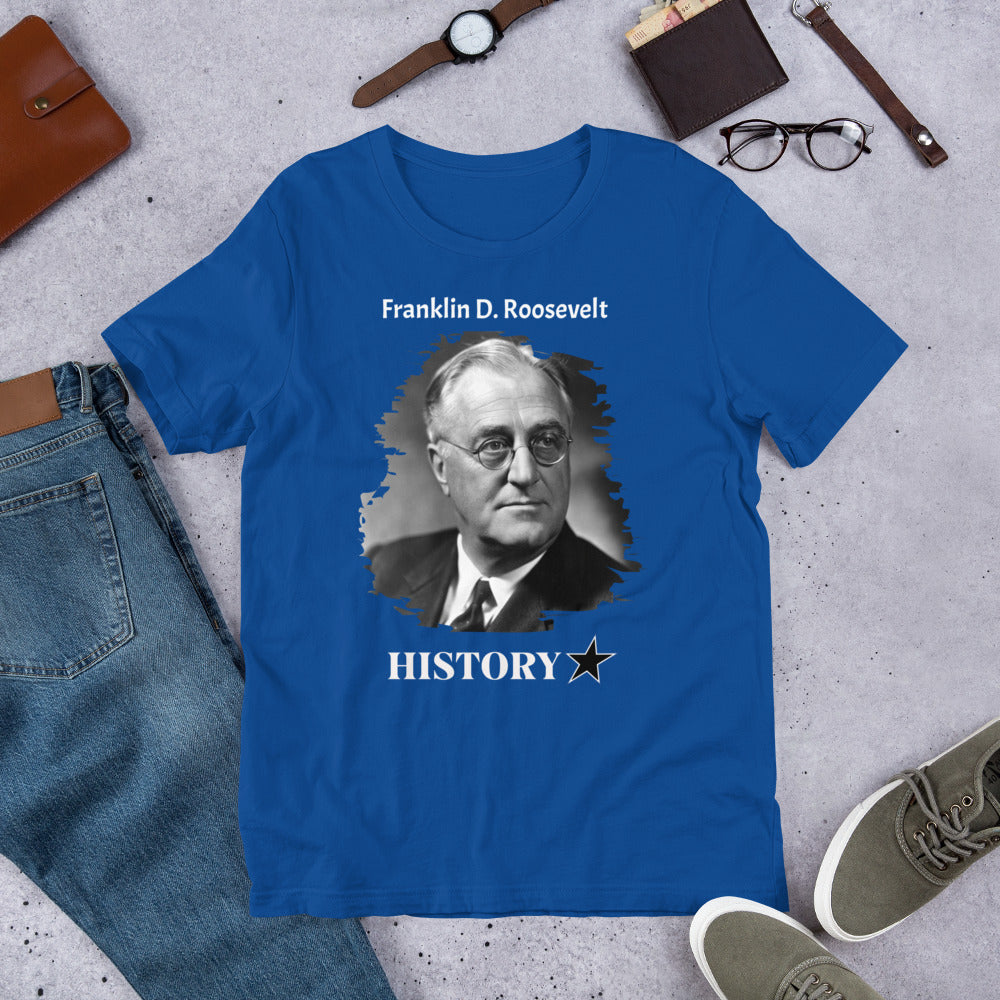 Franklin D. Roosevelt - History StarUnisex t-shirt